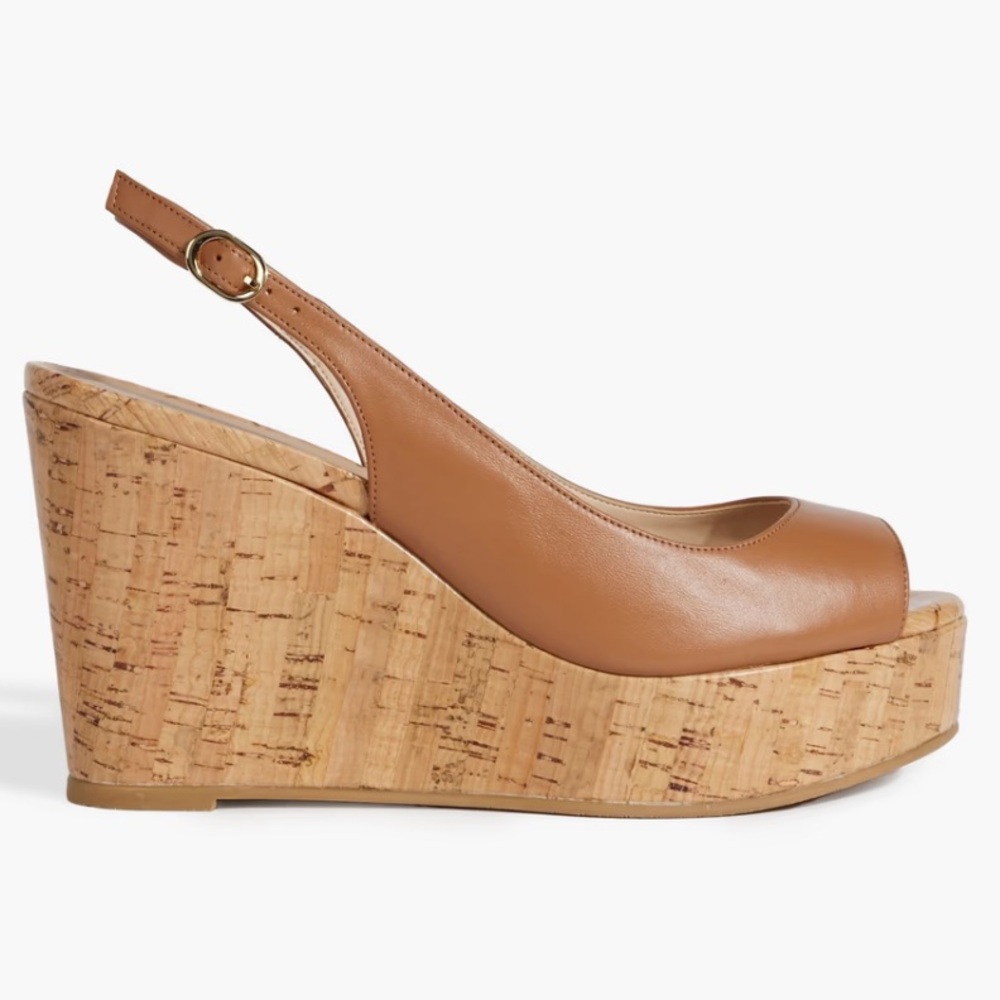 🌹STUART WEITZMAN🌹 Rivera Platform Wedge Sandal Size: 9.5M